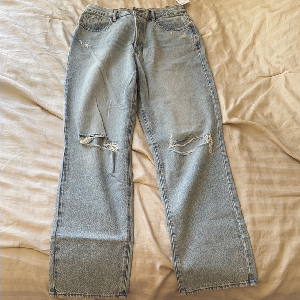 PacSun Light Blue Distressed Jeans